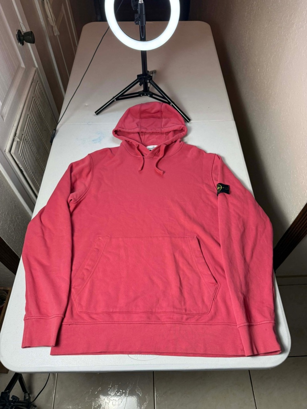 Used STONE ISLAND PINK
HOODIE Sz XL